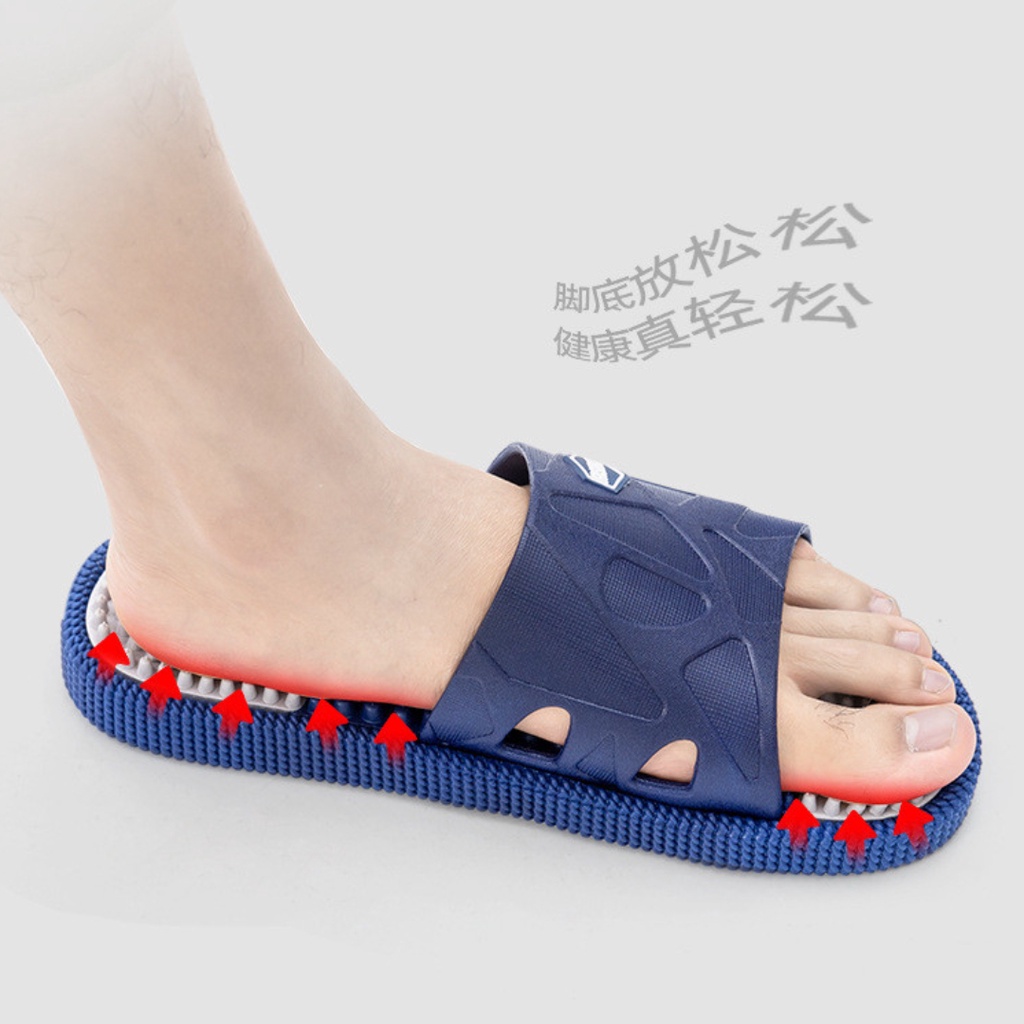 Men Massage Slippers Indoor Outdoor footwear Slipper Selipar Lelaki ...