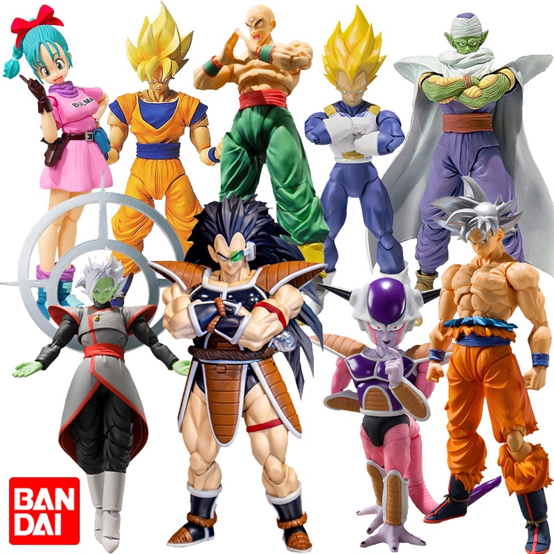 Bandai Dragon Ball Z SHF Gohan Goku Master Roshi Figure - Anime Action ...