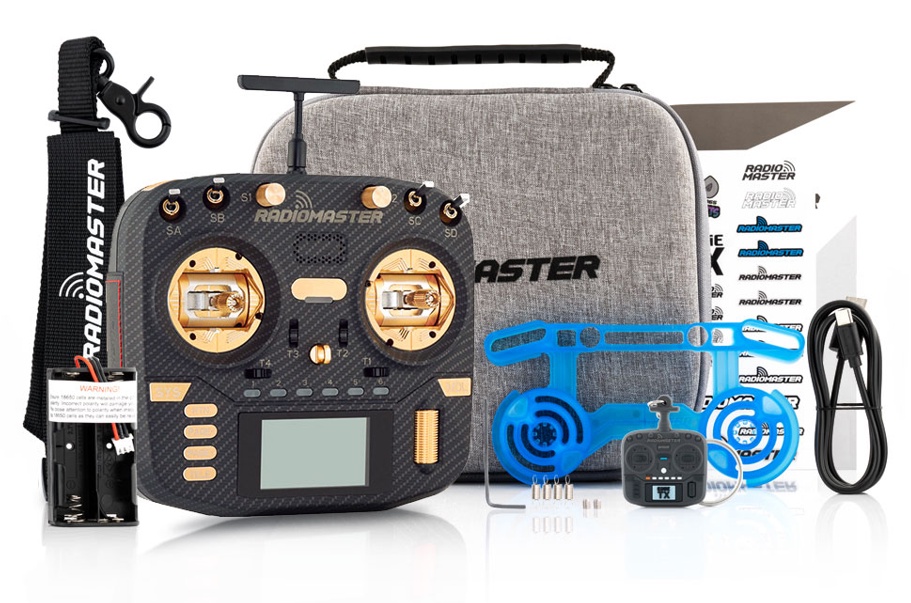 RadioMaster Boxer Max Edition AG01 Hall Gimbals ELRS 2.4GHz 16CH EdgeTX ...