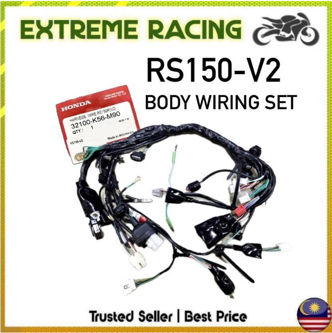 Ori Indonesia Harness Body Wiring Set Wire Wayar Wayaring Complete Set