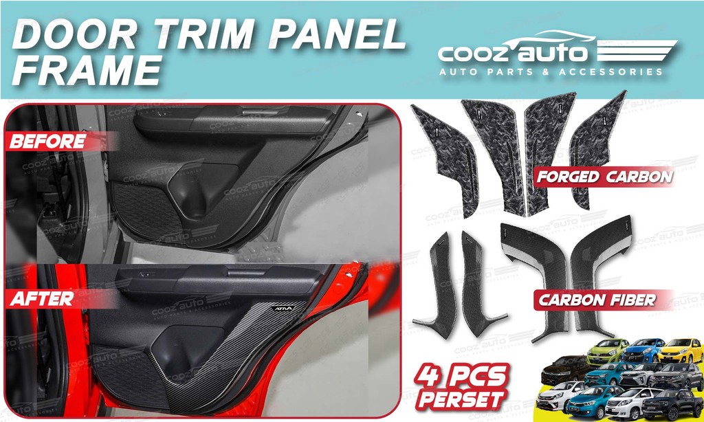 Perodua Myvi Alza Axia Ativa Bezza Proton X50 Toyota Alphard Door Trim ...