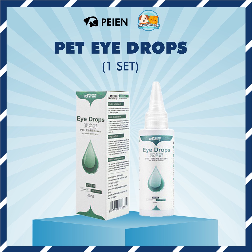 LARGE VOLUME Pet Eye Drops 60ml Dog Eye Drops Cat Eye Wash Cleans TearsEye Drops Shopee Malaysia