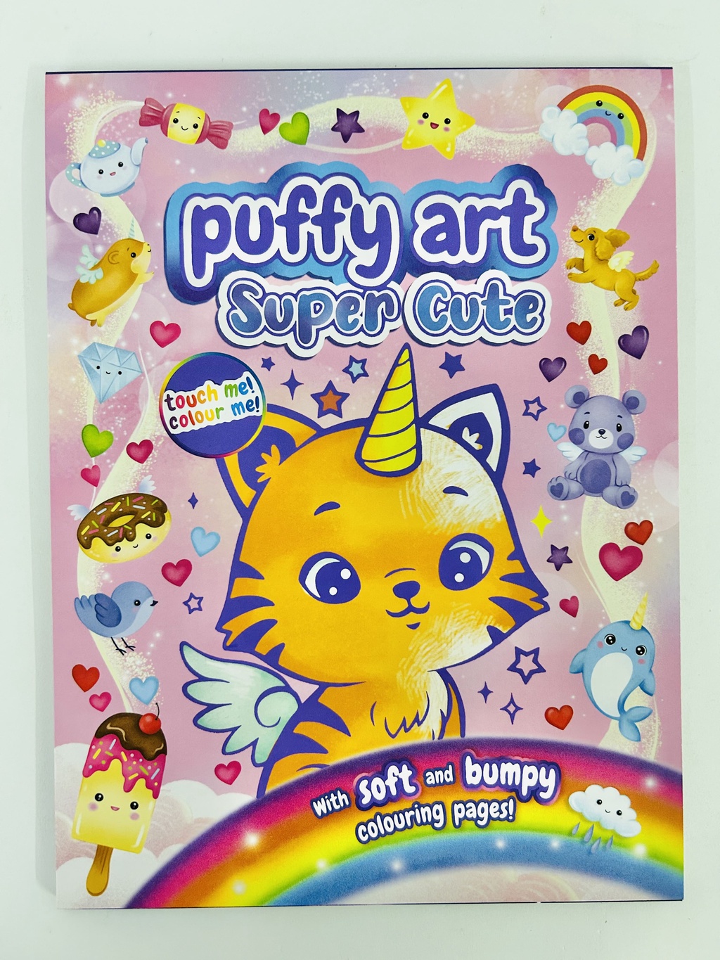 Puffy Art Super Cute Colouring Book For Kids To Color & Touch Bumpy Art ...
