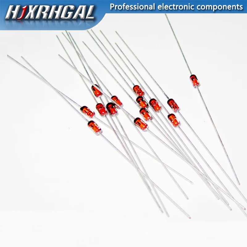 50 pcs : BAT46 - Diode: Schottky rectifying, THT, 100V, 0.15A