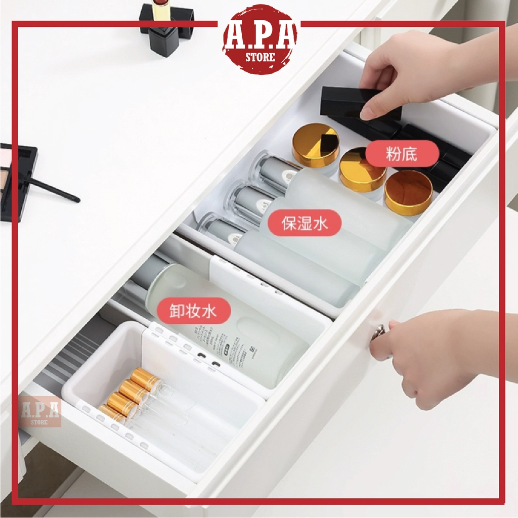APA Expandable Storage Drawer Organizer Adjustable Divider Kitchen ...
