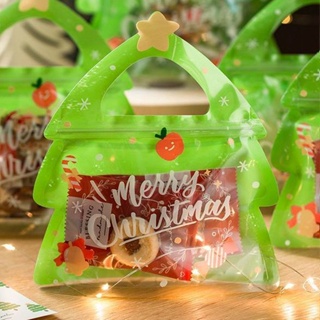 5pcs Christmas Decorations Gift Bag Set Including Christmas Gift Wrapping  Paper Bag, Small Decorative Tote Bag, Party Candy Bag, Return Gift Bag,  Goodie Bag, Favor Bag