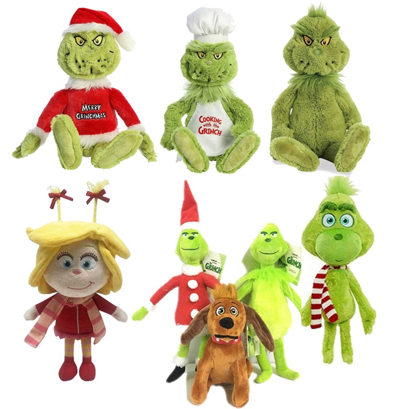 The grinch deals plush 2018