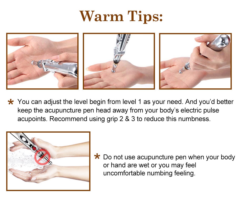 Acupuncture Pen Pain Relief Tools Electronic Accupuncture Pens Muscle ...