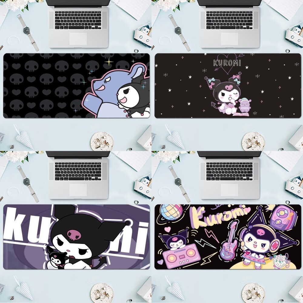 Kuromi Kawaii Mousepad Large Gaming Compute Gamer Pc Keyboard Mouse Mat Shopee Malaysia 8217