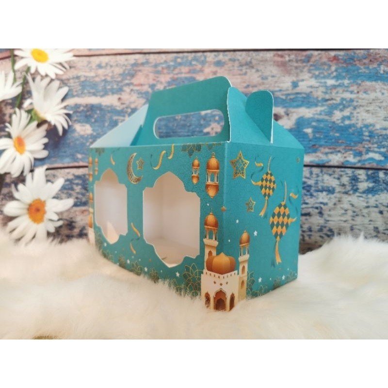 10/20Pcs Hari Raya Cookies Gift Box Kotak Kuih Raya Aidilfitri | Shopee ...