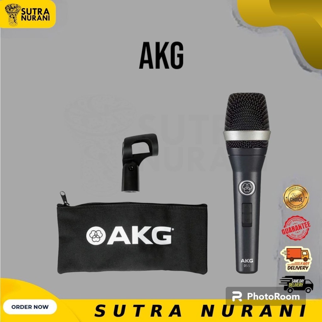 MIKROFON DINAMIK VOKAL AKG D5S – DENGAN SUIS ON/OFF | Shopee Malaysia