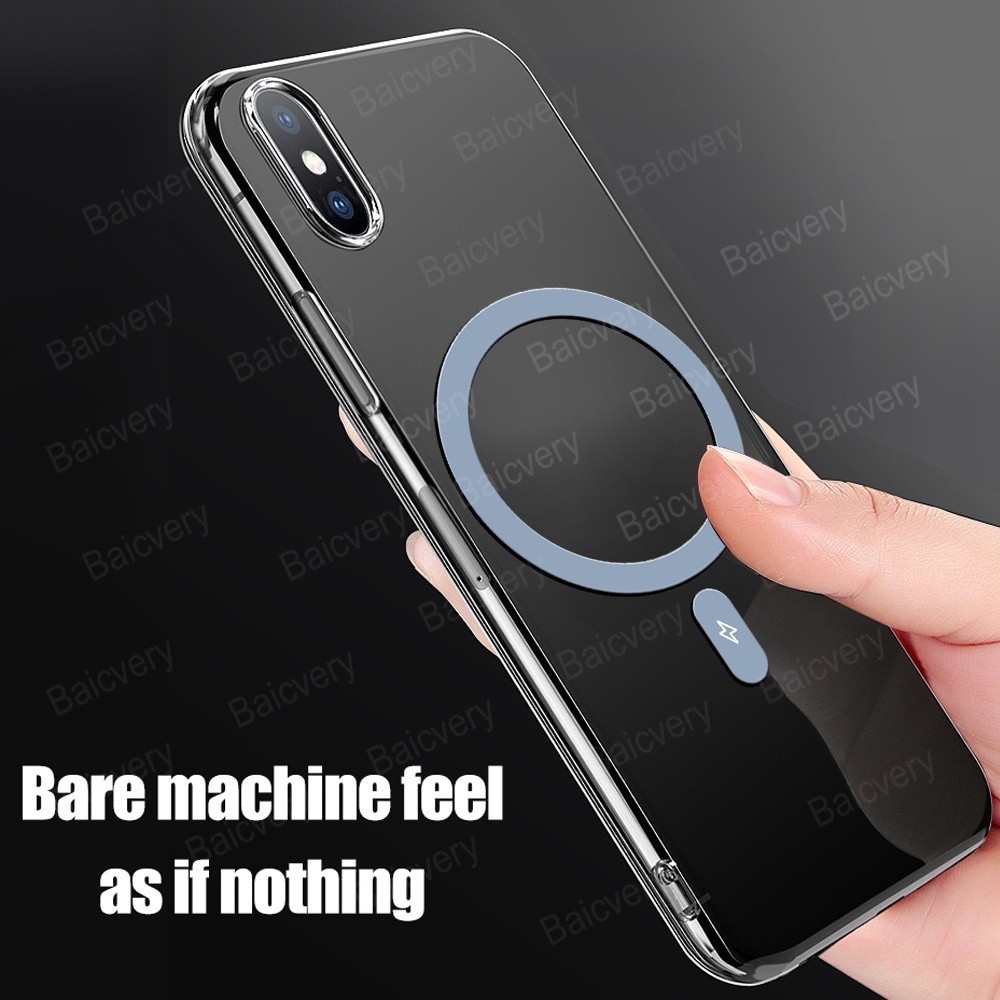 Infinix Gt 10 Pro 5g X6739 Magnetic Phone Case Magnetic Circle Wireless Charging Soft Silicon 8637