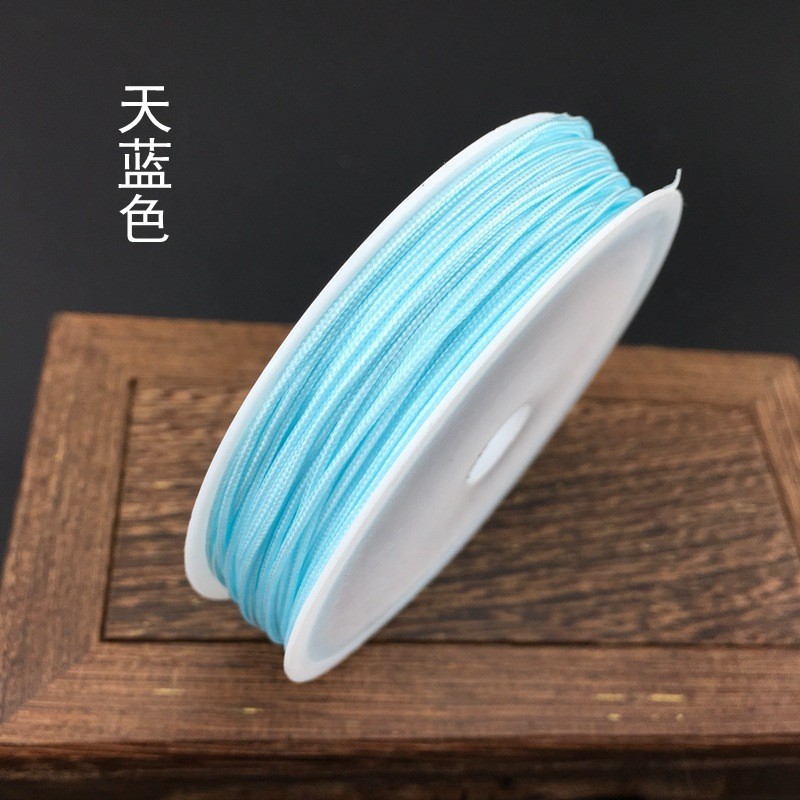 NEW 0.8mm 10M/roll Nylon String for Macrame Bracelet Braided Cord ...