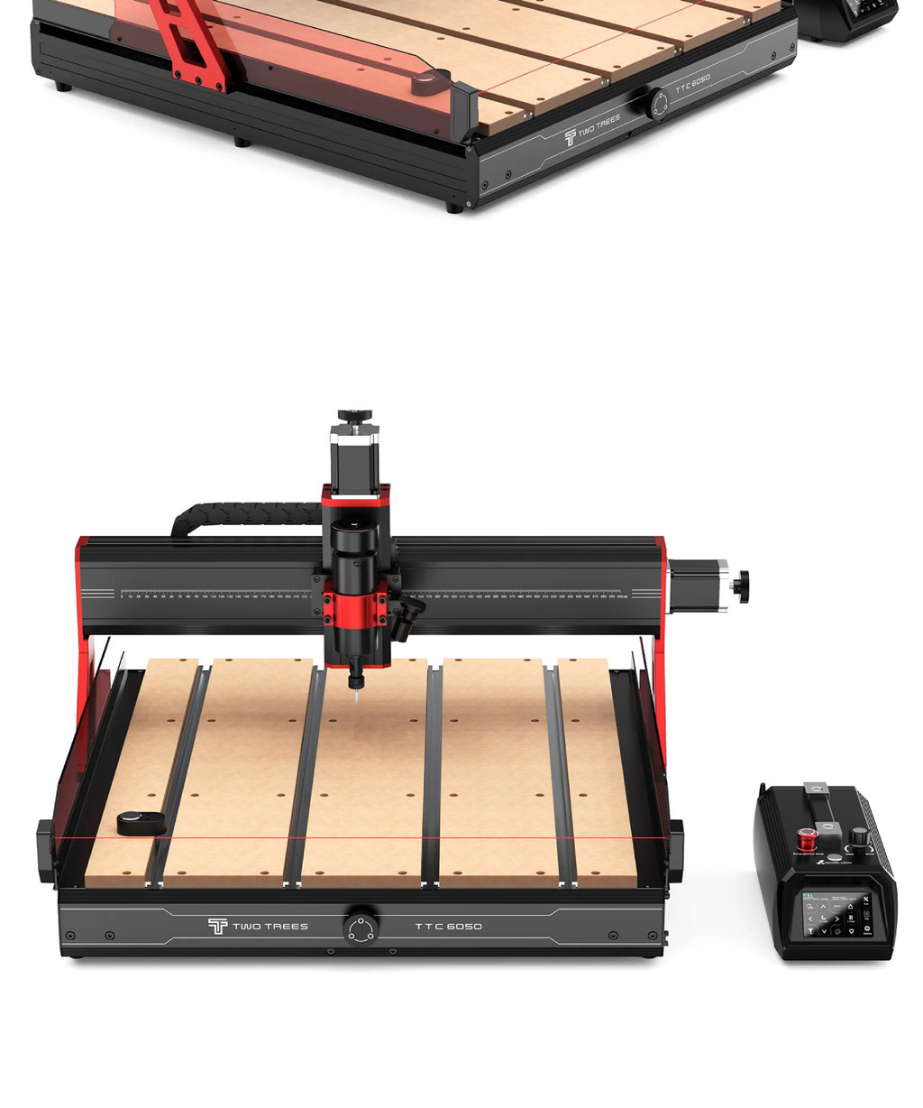 Two Trees TTC6050 CNC Router with Larger Work Area / Quick Setup ...