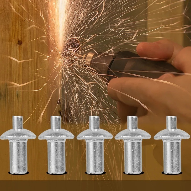 10 pcs Hammer Drive Rivet - Aluminum Alloy Expansion Rivets - Fixing ...
