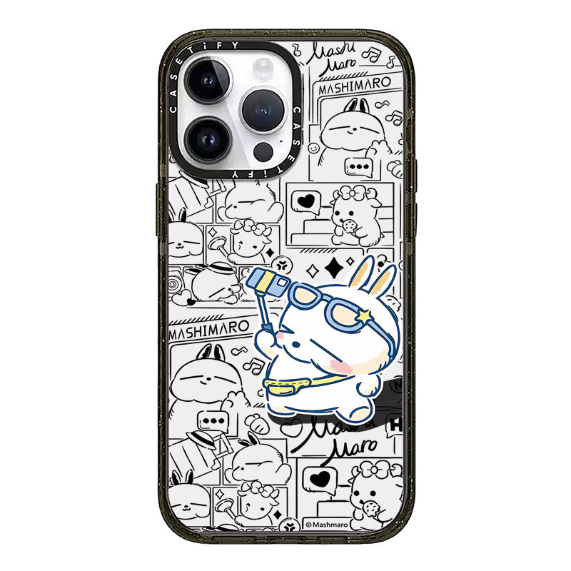 Cute Cartoon Selfie MASHIMARO Wireless Charging Soft Border