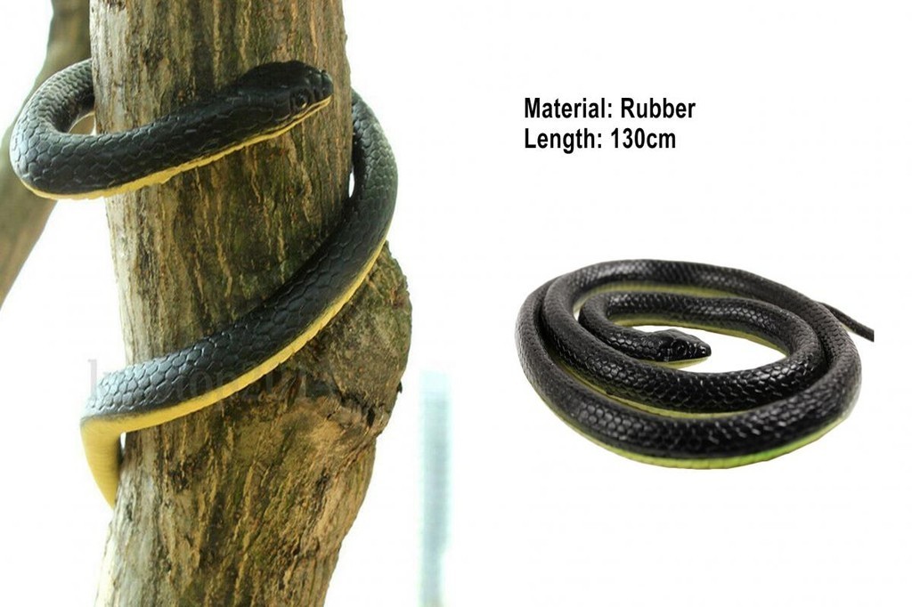 SIH- Detailed Fake Snake Toy for Shooting Large Realistic Rubber Fake ...