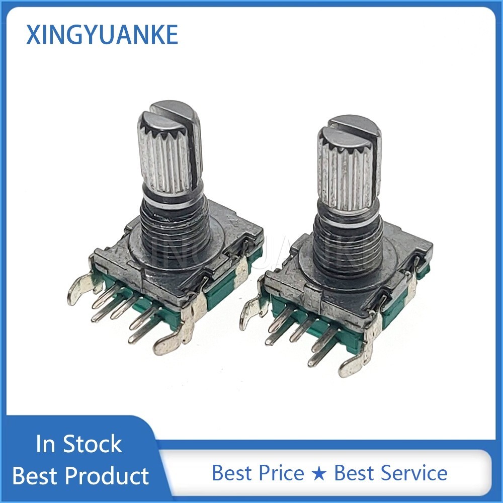 5PCS EC11 Type Rotary Encoder With Switch 20 Position Volume ...