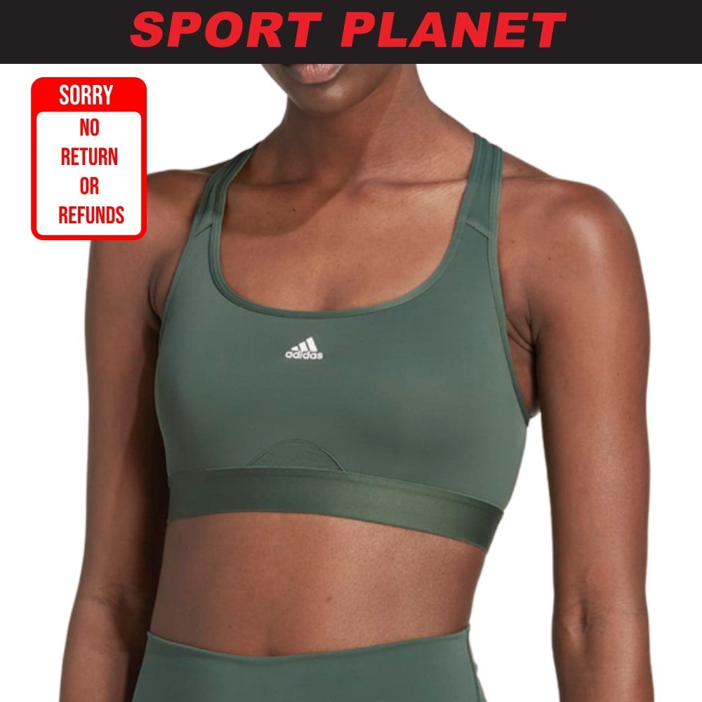 Buy adidas Powerreact Medium Support 3 Sports Bras Women Pink, White online