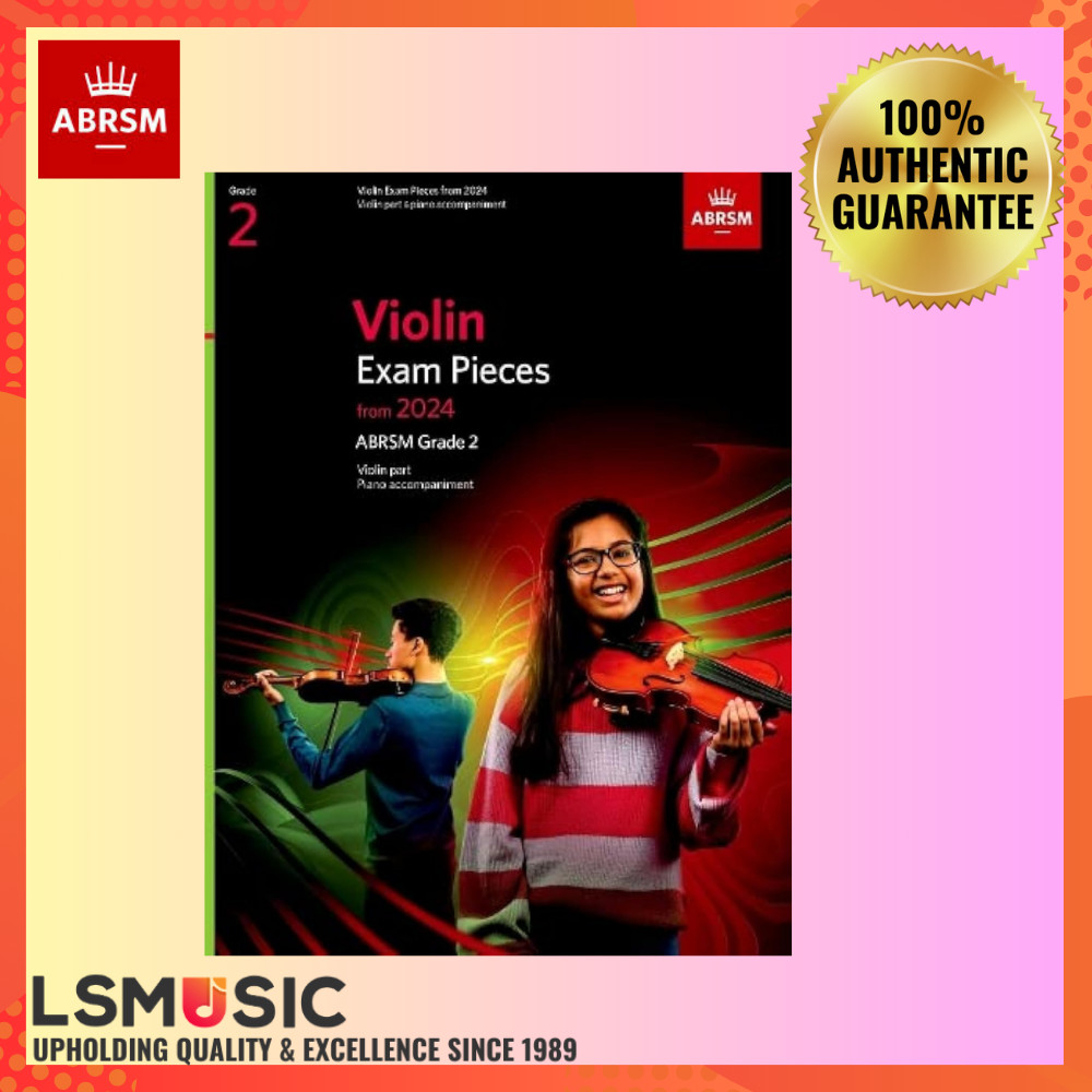 AB Violin Exam Pieces from 2024 GD 2 | Shopee Malaysia