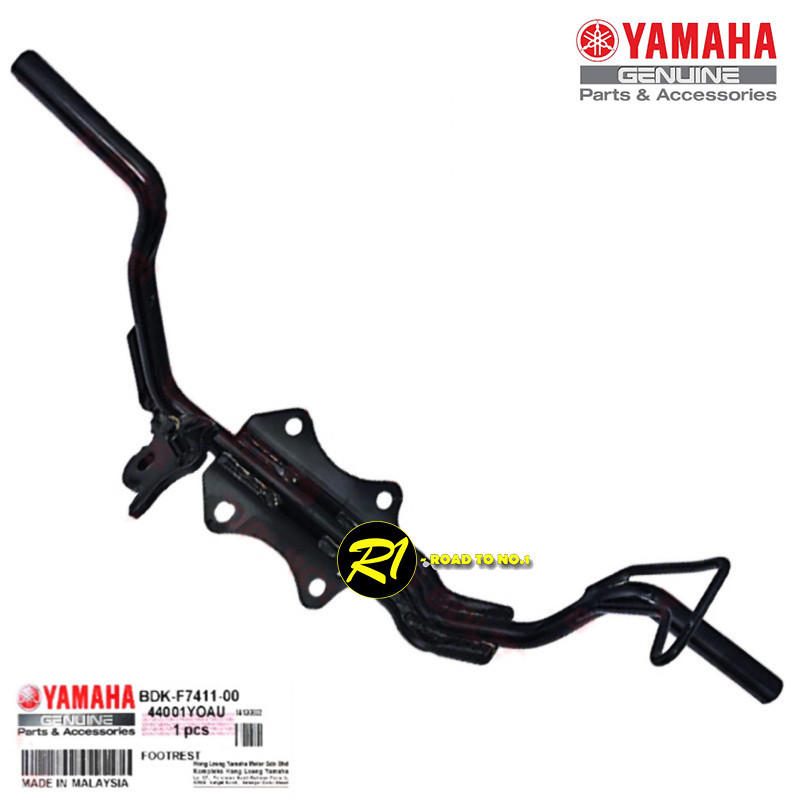 YAMAHA LC135 V8 FI 135LC FUEL INJECION FRONT FOOTREST BAR MAIN STEP ...