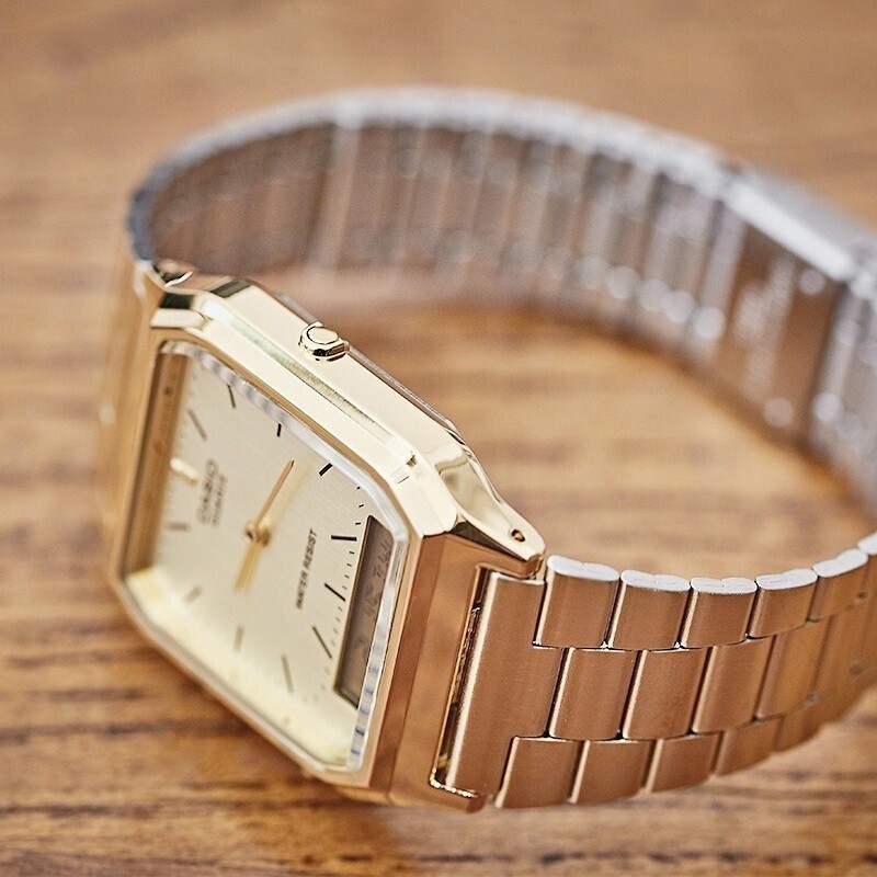 Extremely Cheap Stainless Steel 25 mm Watch Bracelet AQ-230A-7B_K0038291