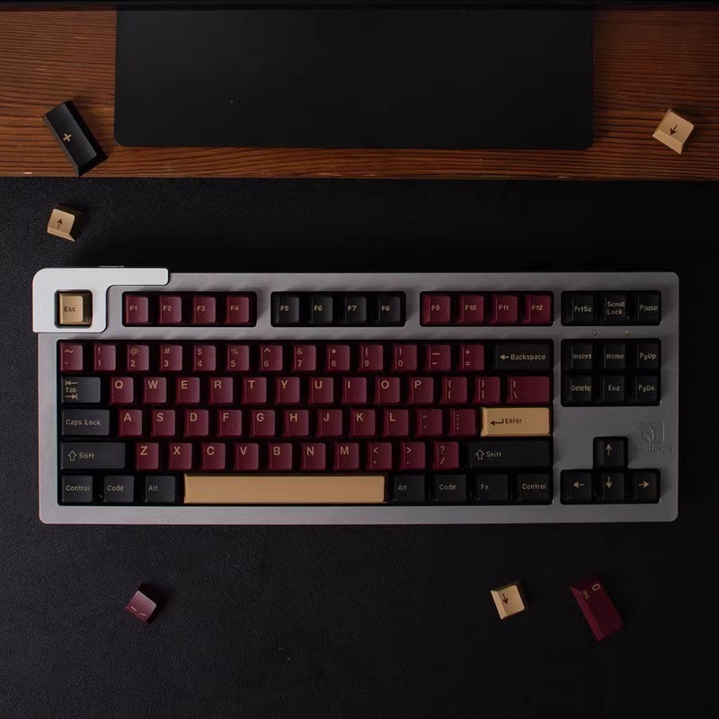 GMK 173 KEYS Two-color Optional Double Shot Cherry Profile ABS Keycaps ...