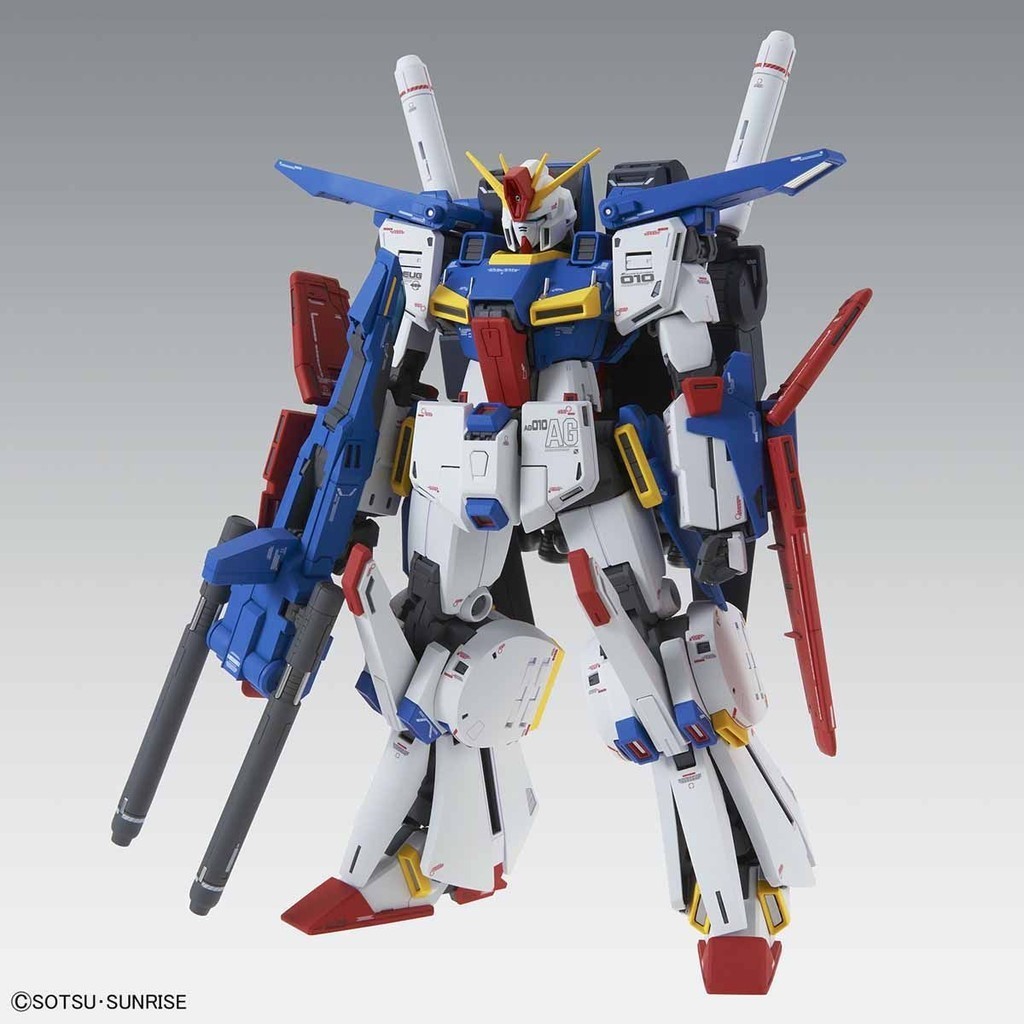 MG ZZ Gundam Ver. Ka Original Bandai Master Grade 1/100 Model Kit ...