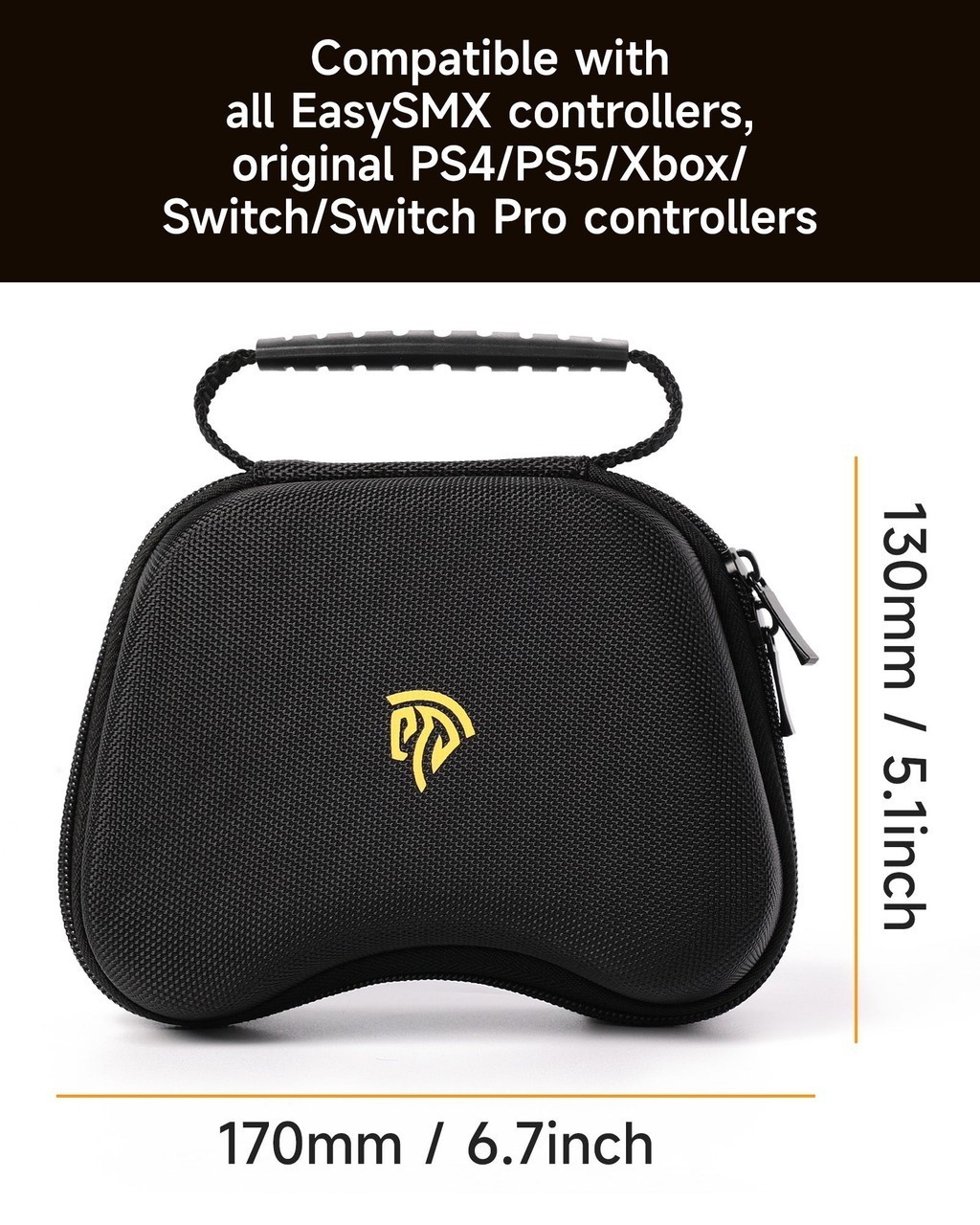 EasySMX Premium Universal Game Controller Travel Case Gamepad Storage ...