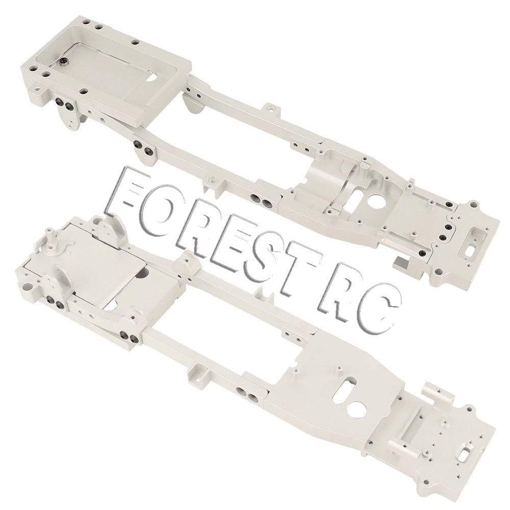 Forestrc CNC Metal Body Chassis Frame Beam Assembled AD002 for WPL D12 ...