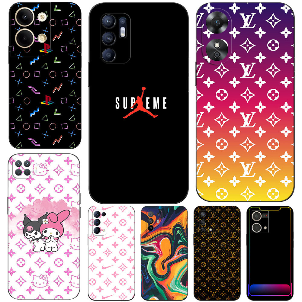 Case For Oppo F19 F19S PRO 4G Phone Back Cover Soft Silicon Black Tpu ...