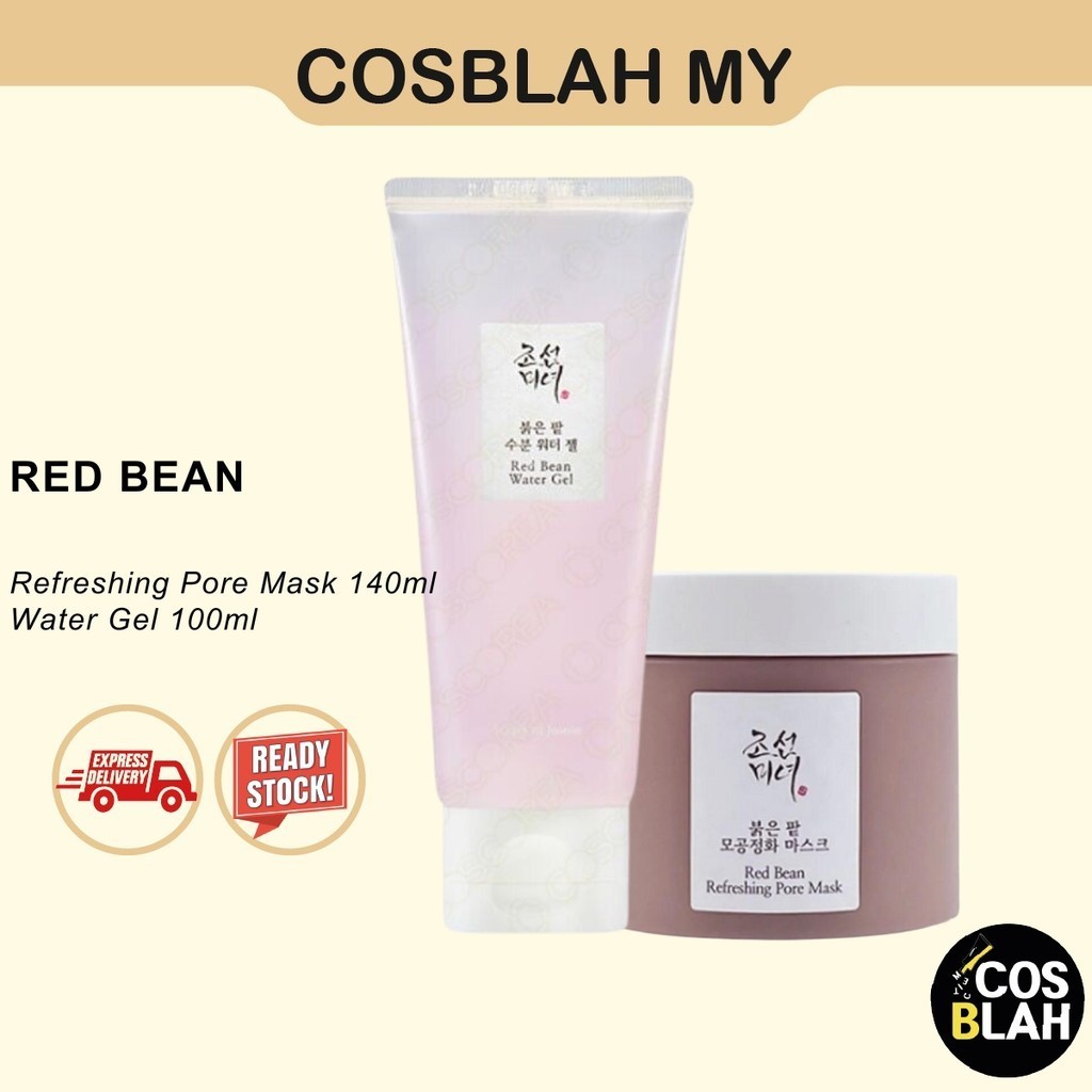Beauty of Joseon Red Bean Refreshing Pore Mask 140ml & Water Gel 100ml Shopee Malaysia