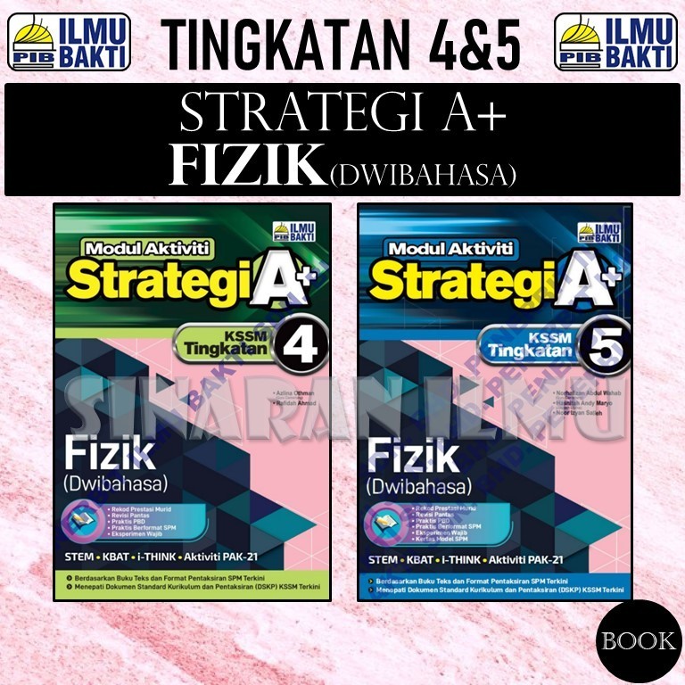 (SI)MODUL AKTIVITI STRATEGI A+ FIZIK (DWIBAHASA) TINGKATAN 4&5 KSSM ...