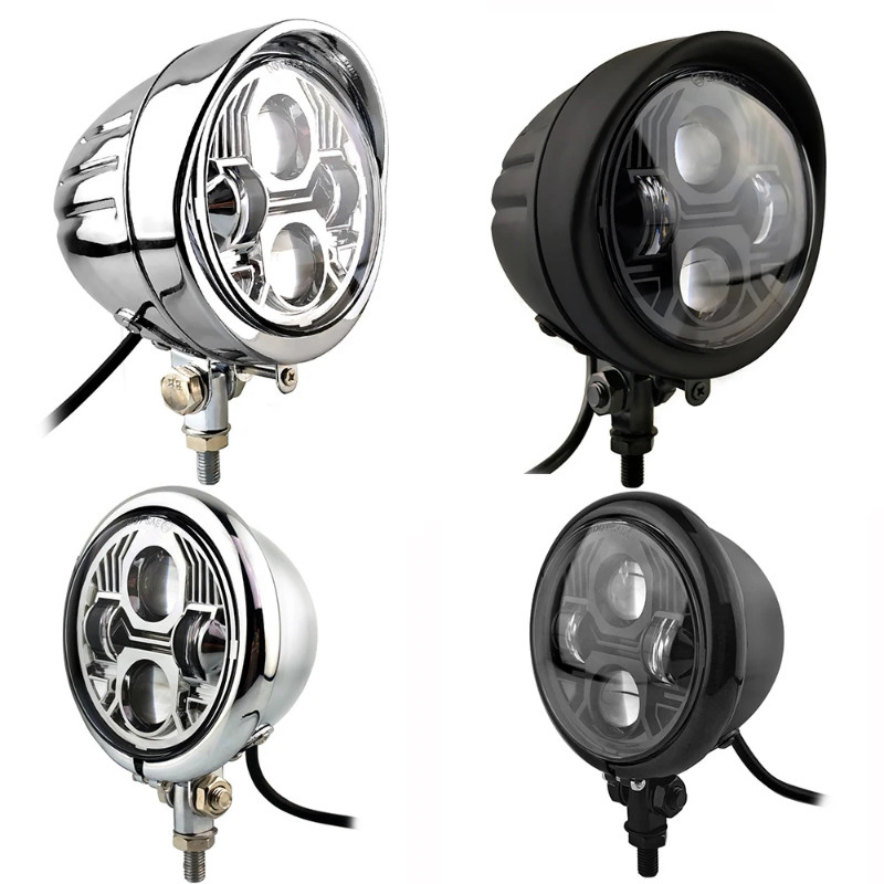 LED Motorcycle Custom Vintage 4.5