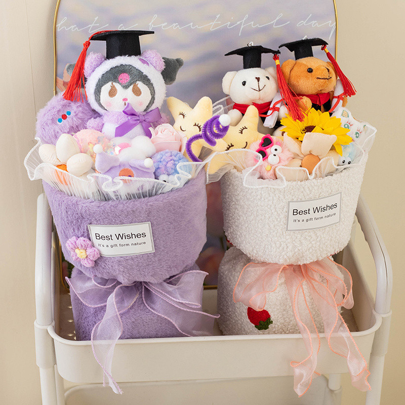 Stuffed Toy A Bouquet of Doctor Bear Capybara Cinnamoroll Kirby KT ...