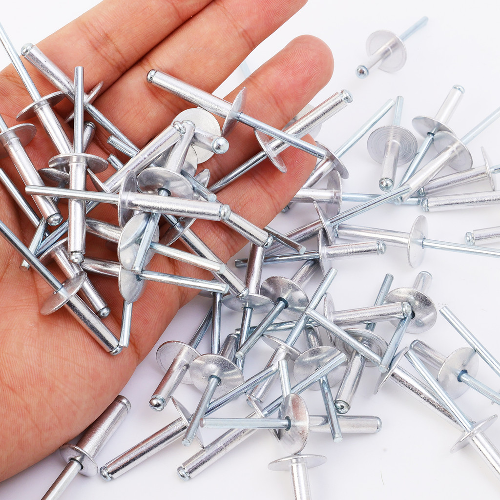 20Pcs Aluminum Round Head Rivet - Large Dome Head Blind Pop Fasteners ...