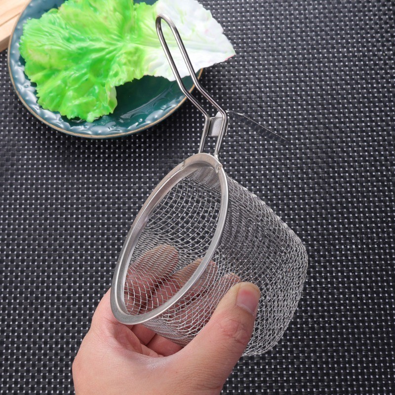 Stainless Steel Fried Filter Basket - Hanging Type Water - Boiled ...