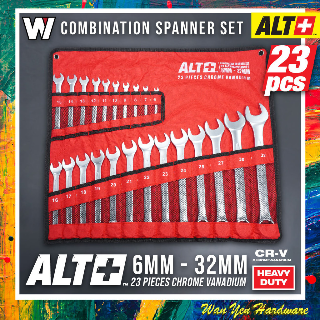 ALT+ / HERCULES / NICEMAN Combination Spanner Set / Combination Wrench ...