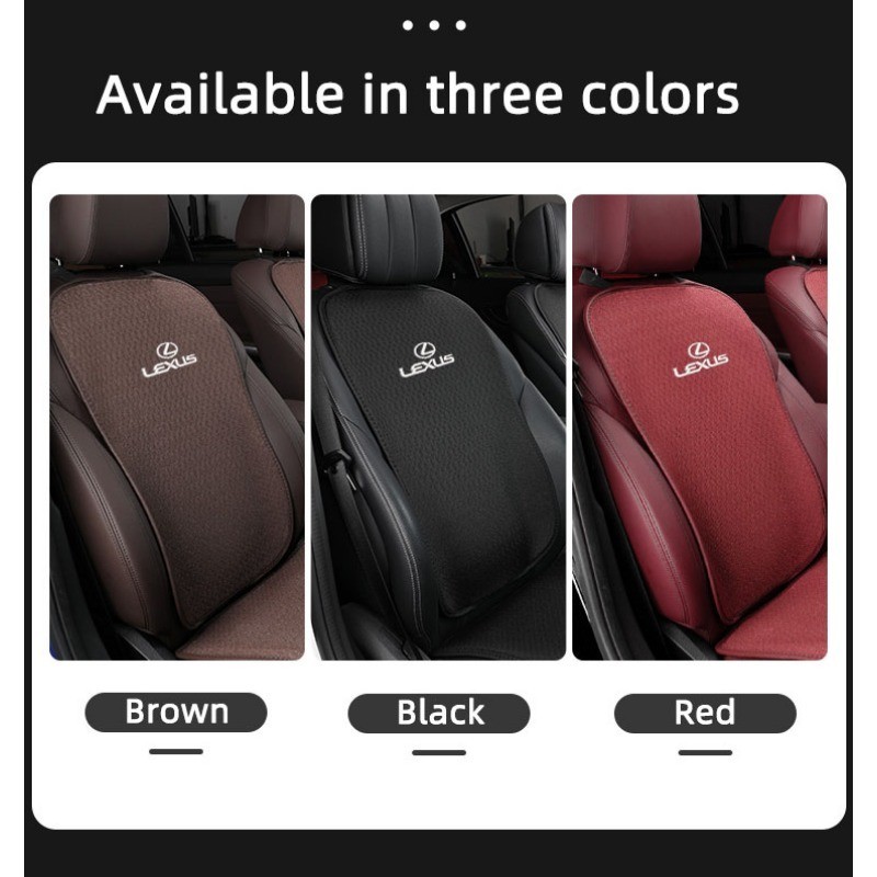 thumbnail image 2 of Leather Car Seat Covers Full Set For Lexus GX460, NX250, UX250h – 5 Seats – Front & Rear – Black 2 of 3
