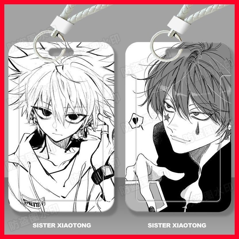 ((MC) Card Holder HUNTER x HUNTER Killua Zoldyck Full-Time HUNTER Black ...