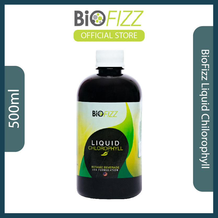 BIOFIZZ Liquid Chlorophyll 500ml Liver Detox Klorofil Good for