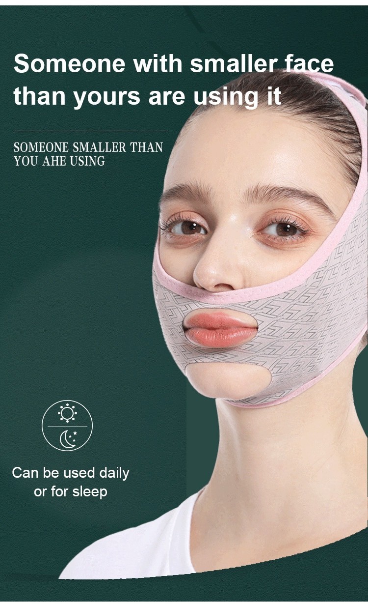 Beauty face sculpting sleep mask Sleep Beauty Firming Facializer V Face ...