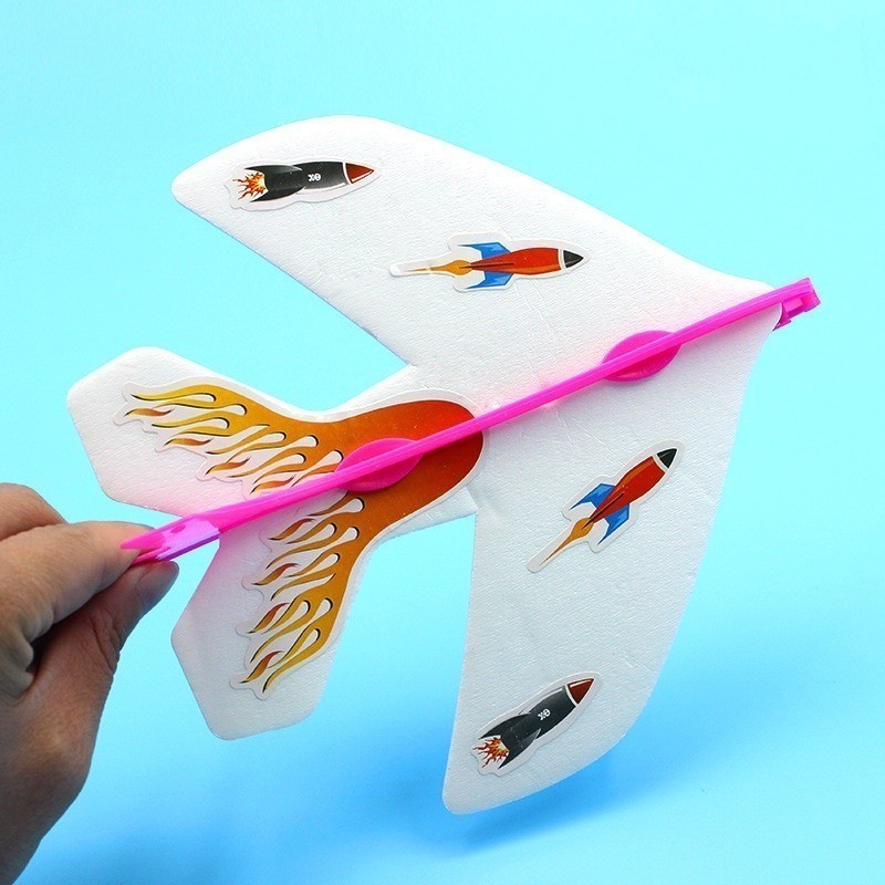 [Top Selection] Elastic Rubber Band Powered Flying Birds DIY Handmade ...