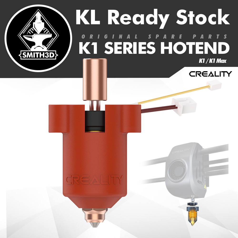 CREALITY HOTEND for K1 / K1 Max, K1 Series All Metal Hotend V1 Bi Metal ...