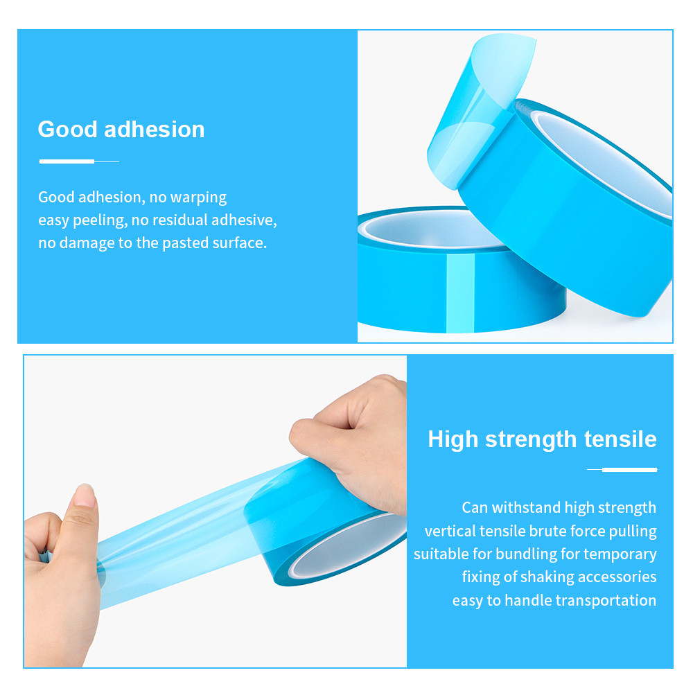 High Temperature Resistance Silicone Adhesive Pet Tape Green Polyester Film Tape For Painting Powder Coating Circuit Board - View #10
