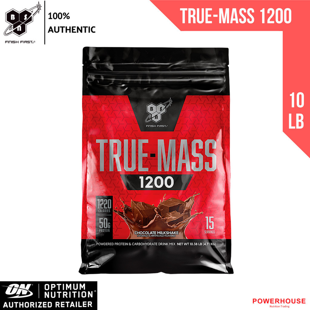 [PROMO] BSN True-Mass 1200, 10lb / 15 servings [Truemass, Gainer, True ...
