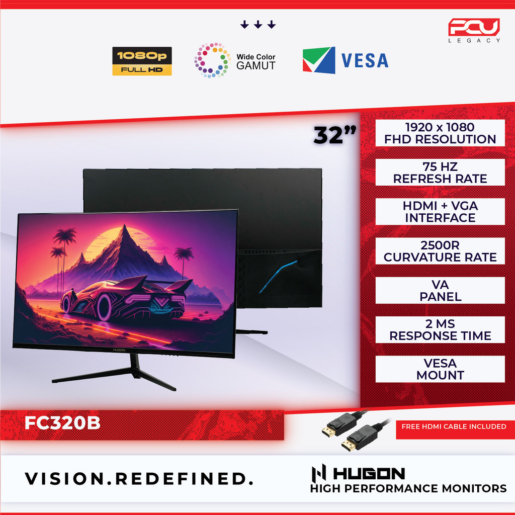 HUGON CURVED 32