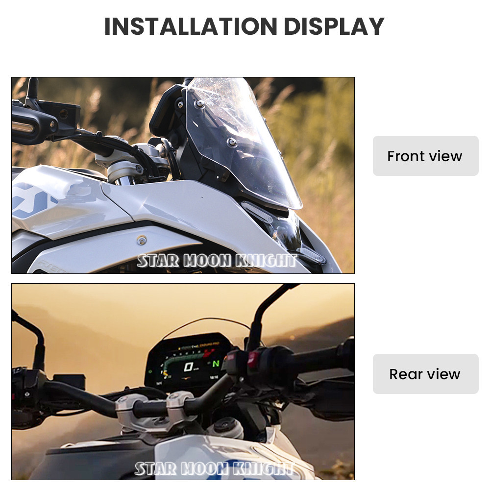 For BMW GS 1300 R 1300 GS R1300GS Trophy 2023- Motorcycle Windscreen ...