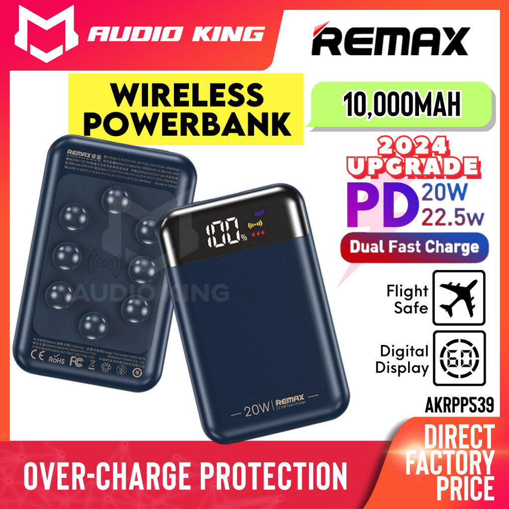 REMAX Original Fast Charging Portable Magnetic 22.5W Mini PD Powerbank ...