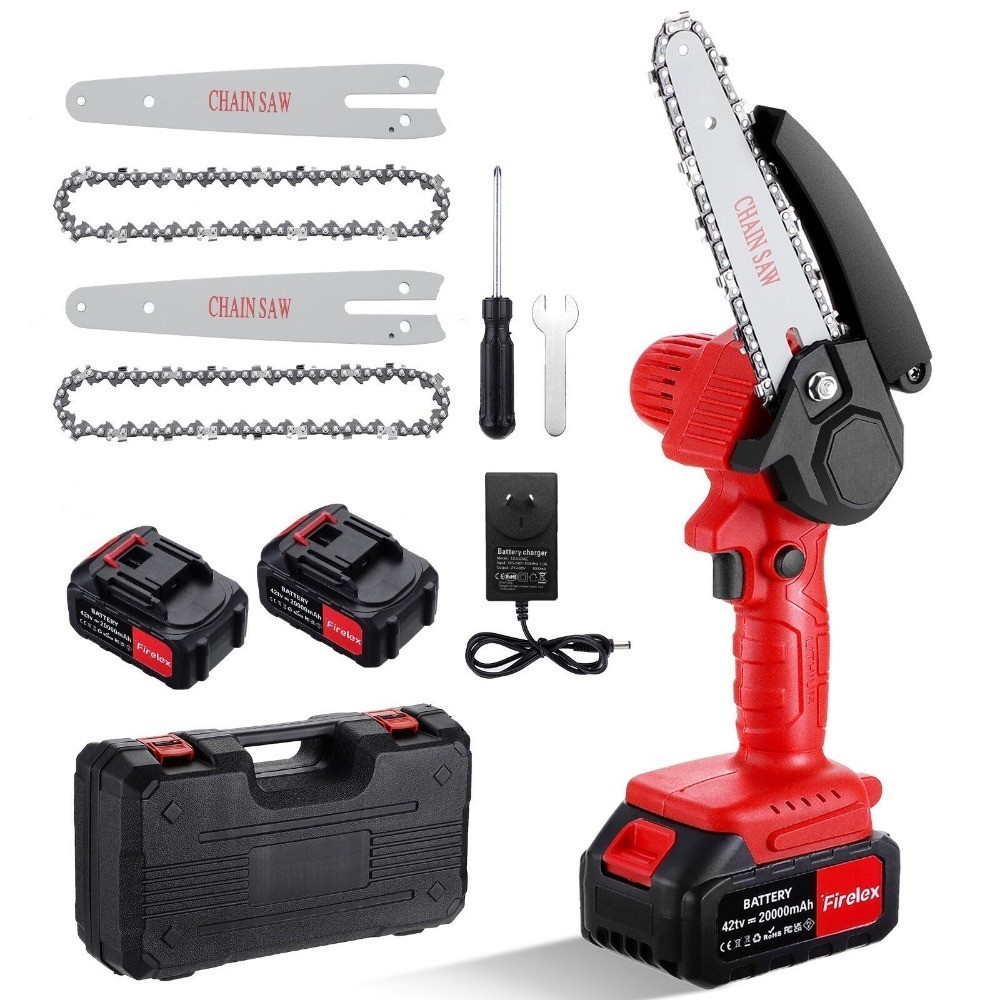 Mini Electric Chainsaw 6 Inch Cordless Portable Chainsaw Handheld ...